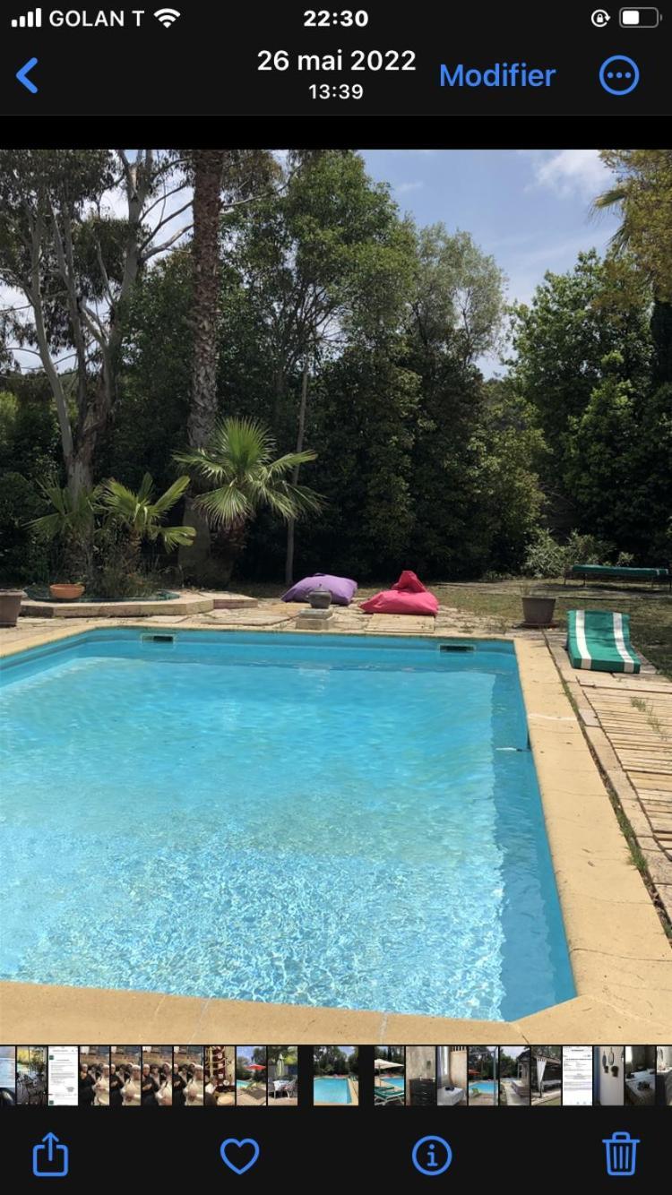Villa Le Bonheur Avec Piscine Et Jardin Cassis Exterior foto